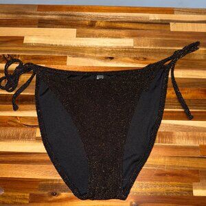 Shimmer Side-Tie Bikini Bottom